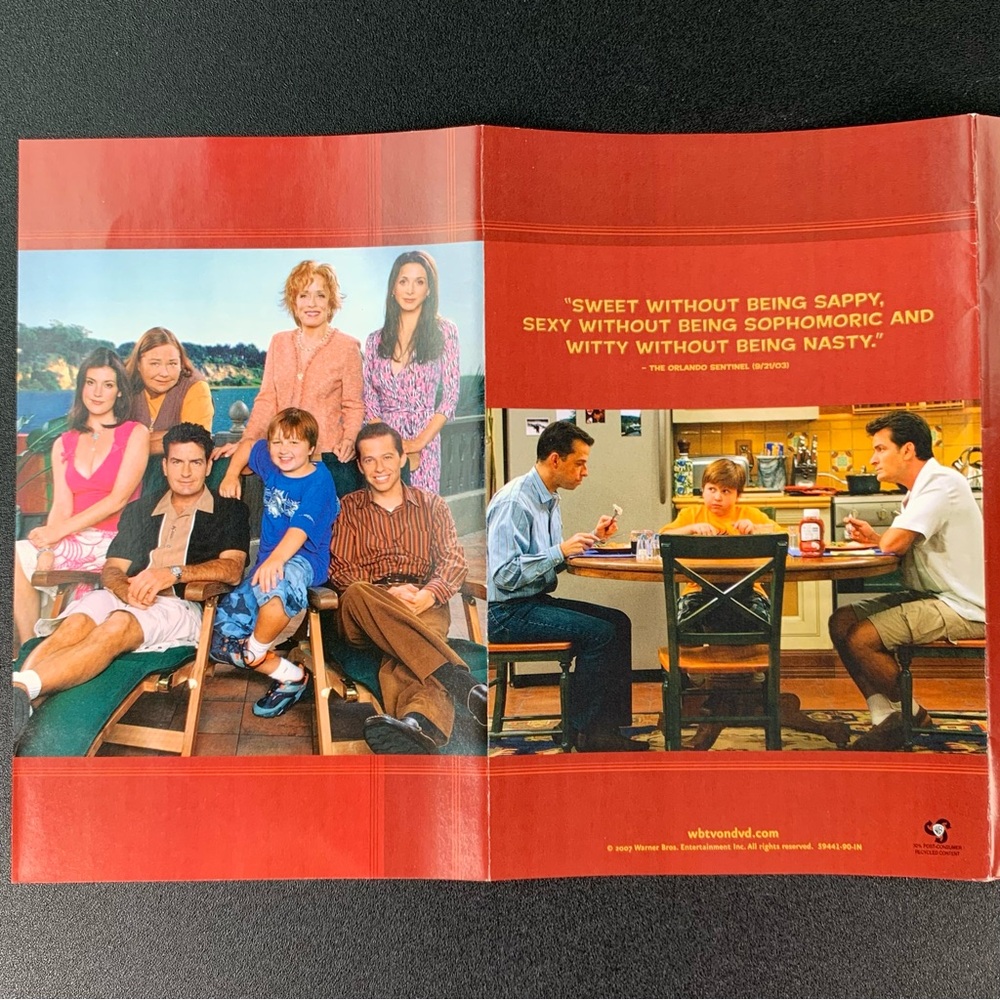 Two and a Half Men Complete Seasons 1 and 2 DVD Bundle Set. - Picture 9 of 16